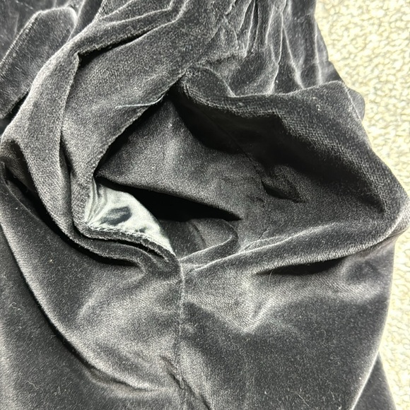 Vintage Glen Of Michigan Black Velvet Blazer Jacket 70s Large - Picture 14 of 14